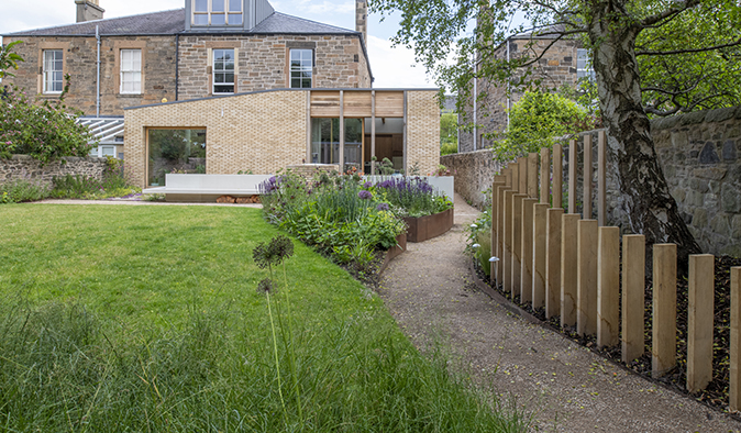 A garden design in Grange